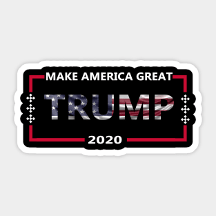 Make America Great  Again  Trump 2020 Shirt Funny Political Gift T-Shirt Sticker